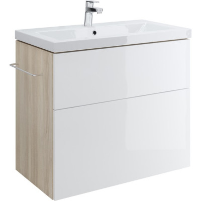 Тумба Cersanit под раковину подвесная SMART 80 для COMO 80 белый